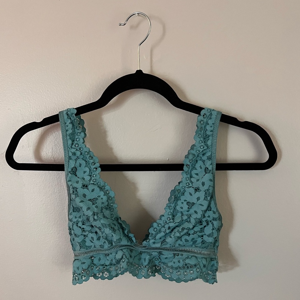 Victoria's Secret Blue Lace Bralette
